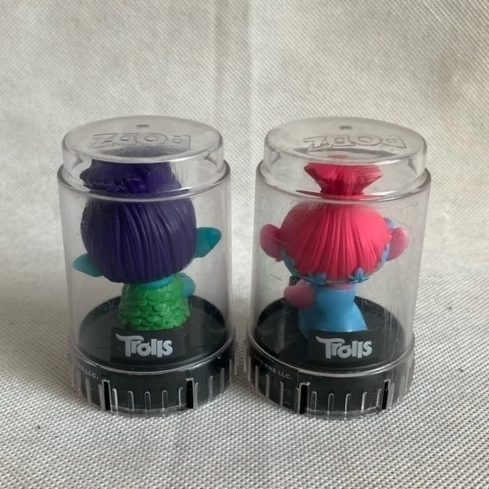 Good2Grow Podz Trolls Poppy Branch Juice Toppers Figurines Hasbro 3